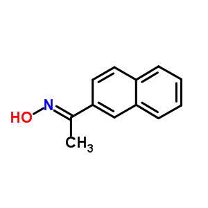 1-(2-萘)-乙酮肟結(jié)構(gòu)式_51674-06-7結(jié)構(gòu)式