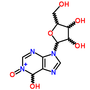 Inosine, 1-oxide(7ci,8ci,9ci) Structure,5169-94-8Structure