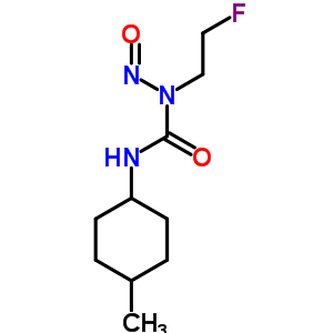 1-(2-氟乙基)-3-(4β-甲基環(huán)己烷-1α-基)-1-亞硝基脲結(jié)構(gòu)式_51759-73-0結(jié)構(gòu)式