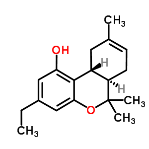 乙基-delta-8-四氫大麻酚結(jié)構(gòu)式_51768-58-2結(jié)構(gòu)式