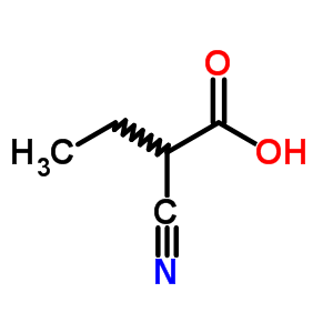 α-ethylcyanoacetic acid Structure,51789-75-4Structure