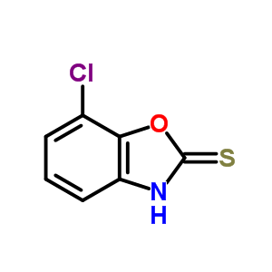 7-Chloro-2-mercaptobenzoxazole Structure,51793-93-2Structure