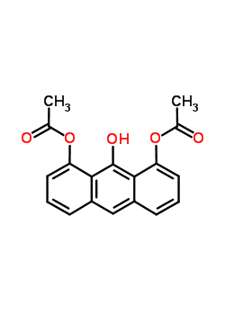 Dithranol 1,8-diacetate Structure,51794-04-8Structure