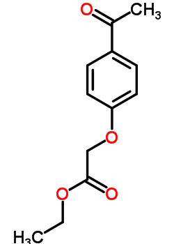 (4-乙?；?苯氧基)-乙酸乙酯結(jié)構(gòu)式_51828-69-4結(jié)構(gòu)式