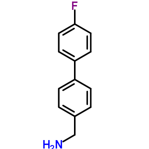 C-(4-fluoro-biphenyl-4-yl)-methylamine hydrochloride Structure,518357-40-9Structure