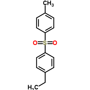 Benzene,1-ethyl-4-[(4-methylphenyl)sulfonyl]- Structure,5184-66-7Structure