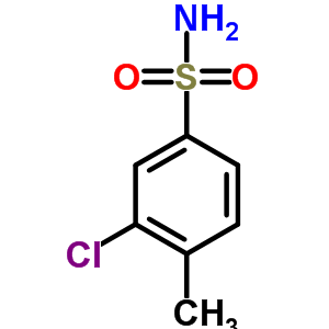 3-Chloro-4-methylbenzenesulfonamide Structure,51896-27-6Structure