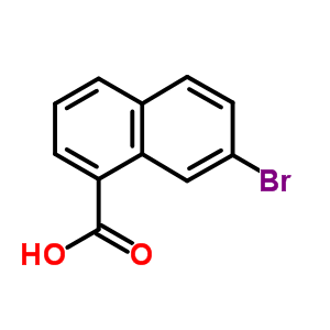 7-Bromonaphthalene-1-carboxylic acid Structure,51934-39-5Structure