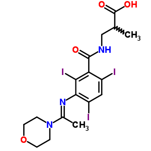 碘嗎酸結構式_51934-76-0結構式