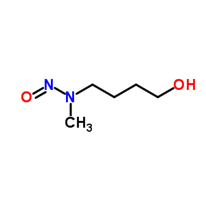 N-methyl-n-(4-hydroxybutyl)nitrosamine Structure,51938-16-0Structure