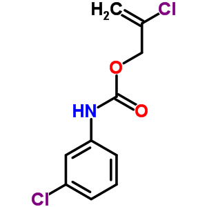 Carbamic acid,(3-chlorophenyl)-, 2-chloro-2-propenyl ester (9ci) Structure,52010-00-1Structure