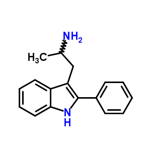 α-methyl -2-phenyl -1h-indole-3-ethanamine Structure,52019-03-1Structure