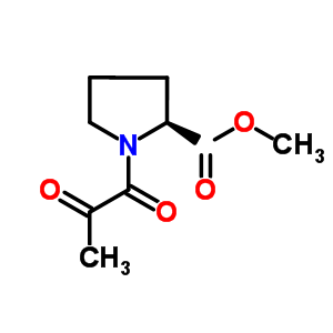 1-(1,2-Dioxopropyl)-l-proline, methyl ester Structure,52060-75-0Structure