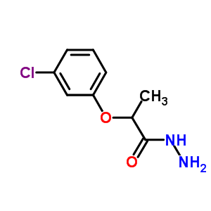 2-(3-Chlorophenoxy)propanohydrazide Structure,52094-95-8Structure