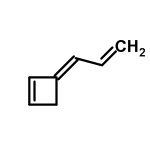 (3E)-3-prop-2-enylidenecyclobutene Structure,52097-85-5Structure
