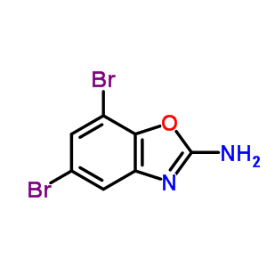 5,7-Dibromobenzo[d]oxazol-2-amine Structure,52112-67-1Structure