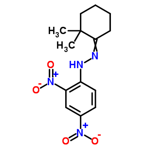 N-[(2,2-dimethylcyclohexylidene)amino]-2,4-dinitro-aniline Structure,5212-74-8Structure