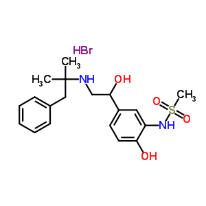 N-(2-hydroxy-5-(1-hydroxy-2-(2-methyl-1-phenylpropan-2-ylamino)ethyl)phenyl)methane Structure,52159-46-3Structure