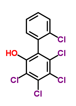 Pentachlorobiphenylol Structure,52181-96-1Structure