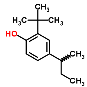 4-Sec-butyl-2-tert-butylphenol Structure,52184-13-1Structure