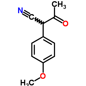 2-(4-Methoxyphenyl)-3-oxobutanenitrile Structure,5219-00-1Structure