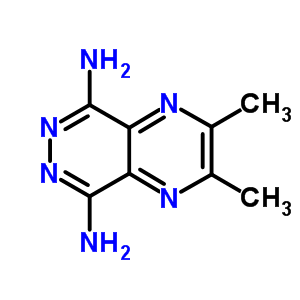 Pyrazino[2,3-d]pyridazine-5,8-diamine,2,3-dimethyl- Structure,52197-21-4Structure