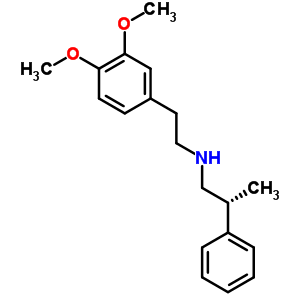 Benzeneethanamine,3,4-dimethoxy-n-(2r)-2-phenylpropyl- Structure,522646-18-0Structure