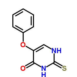 5-Phenoxy-2-sulfanylidene-1h-pyrimidin-4-one Structure,52295-87-1Structure