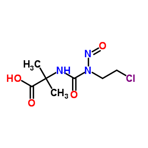 N-[[(2-chloroethyl)nitrosoamino]carbonyl ]-2-methylalanine Structure,52320-87-3Structure