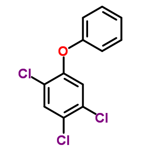 1,2,4-Trichloro-5-phenoxybenzene Structure,52322-80-2Structure