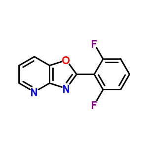 2-(2,6-Difluorophenyl)oxazolo[4,5-b]pyridine Structure,52333-73-0Structure