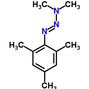 N-methyl-n-(2,4,6-trimethylphenyl)diazenylmethanamine Structure,52389-03-4Structure