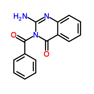 2-Amino-3-benzoyl-quinazolin-4-one Structure,52393-73-4Structure