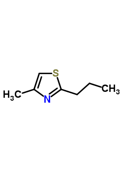 4-Methyl-2-propylthiazole Structure,52414-87-6Structure