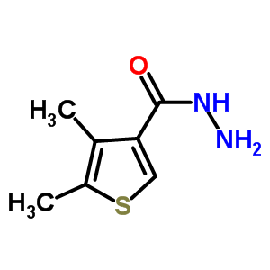 4,5-Dimethylthiophene-3-carbohydrazide Structure,524934-36-9Structure