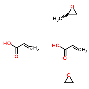 Methyl-oxirane polymer with oxirane di-2-propenoate Structure,52503-44-3Structure