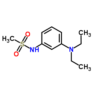 N-(3-(diethylamino)phenyl)methanesulfonamide Structure,52603-47-1Structure