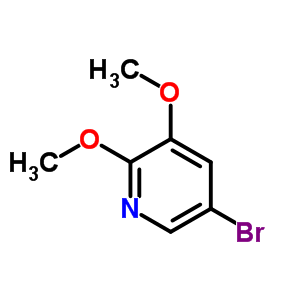 5-Bromo-2,3-dimethoxypyridine Structure,52605-98-8Structure