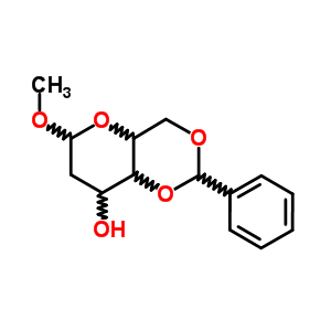 4-Methoxy-9-phenyl-5,8,10-trioxabicyclo[4.4.0]decan-2-ol Structure,52612-68-7Structure