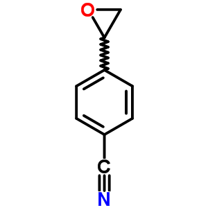 4-環(huán)氧乙烷-2-基苯甲腈結(jié)構(gòu)式_52695-39-3結(jié)構(gòu)式