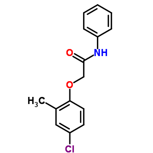 2-(4-Chloro-2-methylphenyloxy)-n-phenylacetamide Structure,52723-84-9Structure