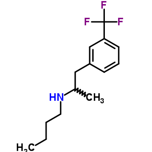 N-butyl-3-(trifluoromethyl)-α-methylbenzeneethanamine Structure,52742-18-4Structure