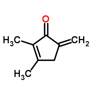 2,3-Dimethyl-5-methylene-2-cyclopenten-1-one Structure,52775-77-6Structure