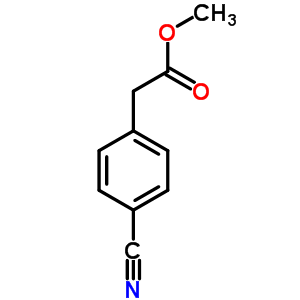 Methyl (4-cyanophenyl)acetate Structure,52798-01-3Structure