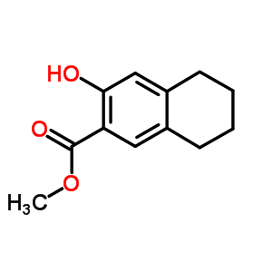 7-Hydroxytetralin-6-carboxylic acid methyl ester Structure,52888-73-0Structure