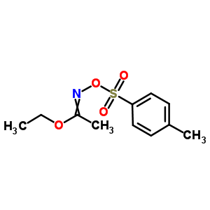 N-[[(4-methylphenyl)sulfonyl]oxy]- ethanimidic acid ethyl ester Structure,52913-15-2Structure