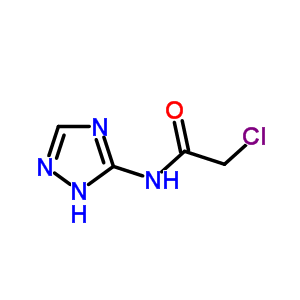 2-Chloro-N-(1H-[1,2,4]triazol-3-yl)-acetamide Structure,52938-49-5Structure