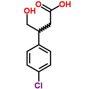 3-(4-Chlorophenyl)-4-hydroxybutyric acid Structure,52977-95-4Structure