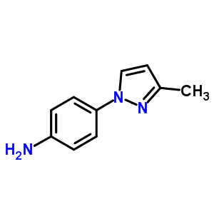 [4-(3-Methyl-1H-pyrazol-1-yl)phenyl]amine Structure,53006-55-6Structure