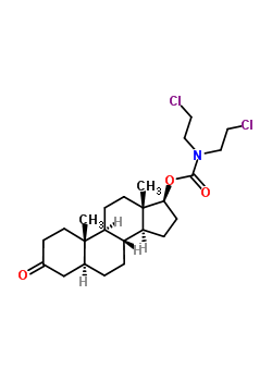 Dihydrotestosterone-17-n-bis(2-chloroethyl)carbamate Structure,53033-00-4Structure